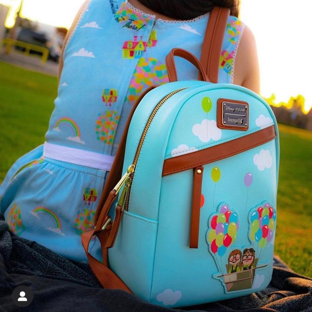 Disney Pixar Up Ellie & Carl Loungefly Mini Backpack